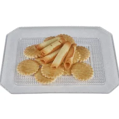 Gifi Plateau blanc rectangulaire luxe