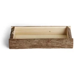 Gifi Plateau bois effet écorce L.29xH.5xl.15cm
