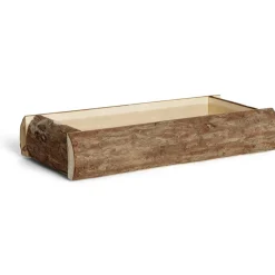 Gifi Plateau bois effet écorce L.29xH.5xl.15cm