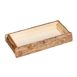 Gifi Plateau bois effet écorce L.29xH.5xl.15cm