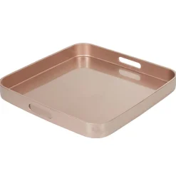 Gifi Plateau carré couleur cuivre
