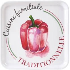 Gifi Plateau carré motifs