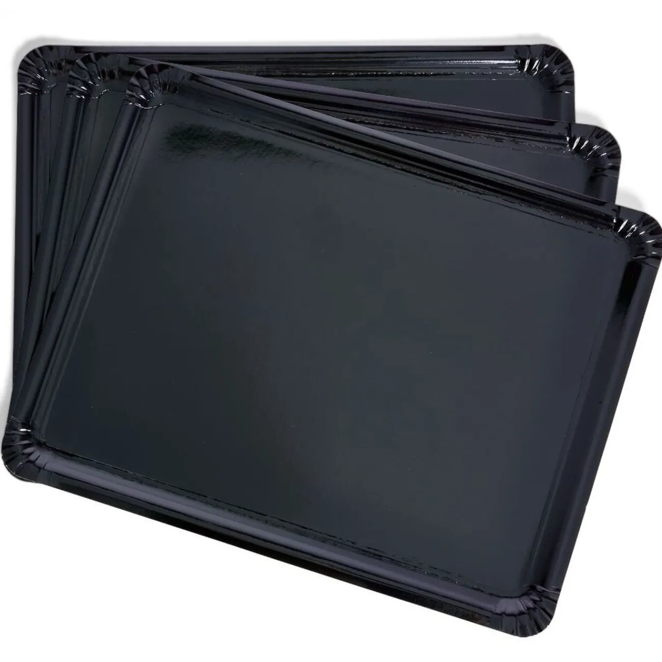 Gifi Plateau carton noir 34x45,5cm x3