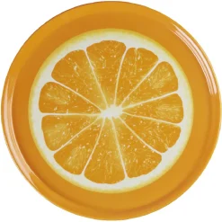 Gifi Plateau de service rond motif fruit