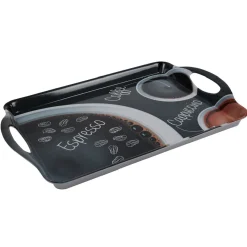 Gifi Plateau design Café avec poignées