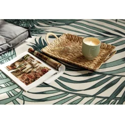 Gifi Plateau en jacinthe tressé naturel