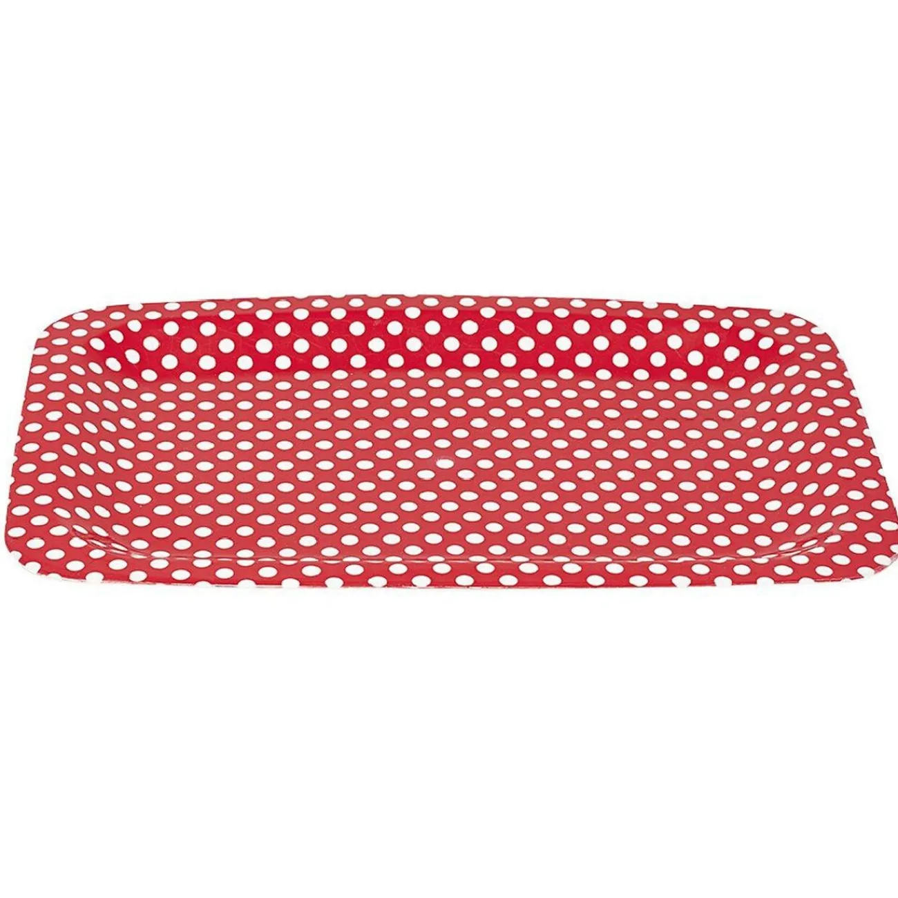 Gifi Plateau en plastique à motif pois