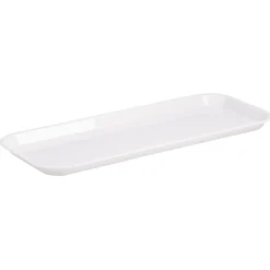 Gifi Plateau en plastique uni blanc