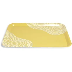 Gifi Plateau mélaminé jaune 45,2x31,4x2cm
