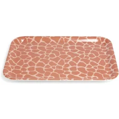 Gifi Plateau mélaminé orange 28,7x21,7x1,5cm