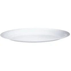 Gifi Plateau ovale plastique blanc