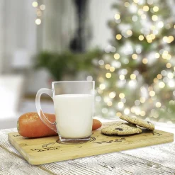 Gifi Plateau Père Noël en bambou