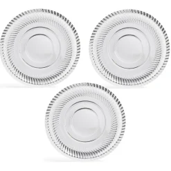 Gifi Plateau présentation carton argenté x3