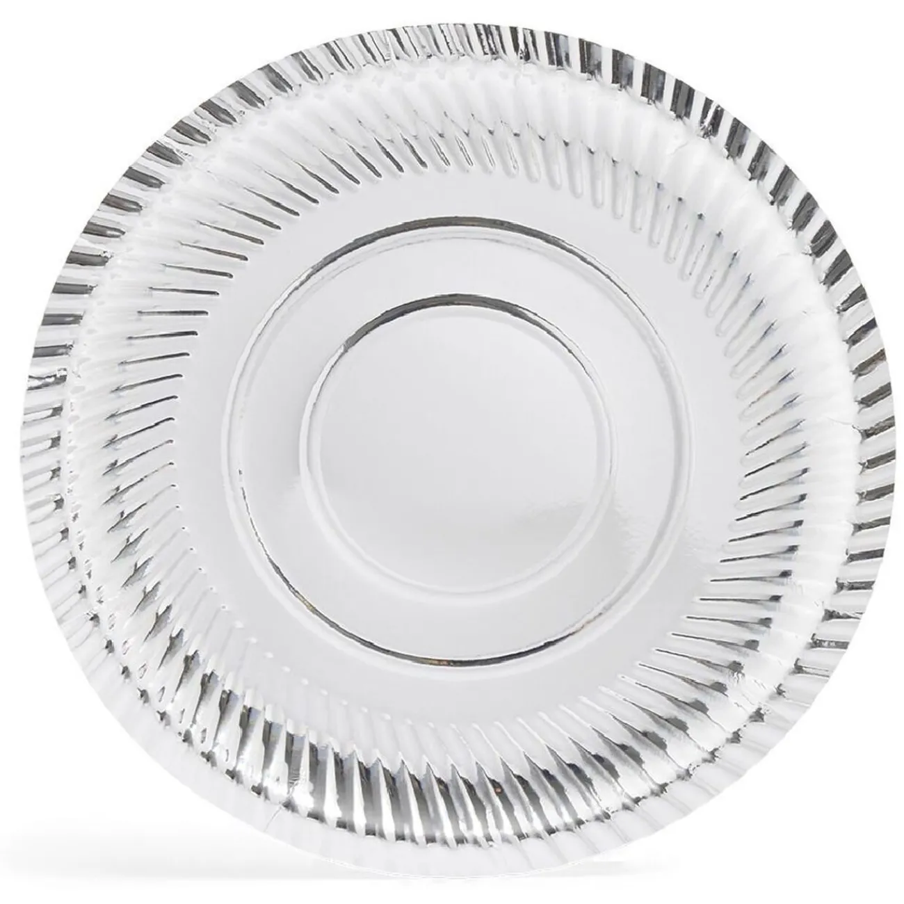 Gifi Plateau présentation carton argenté x3