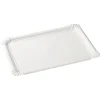 Gifi Plateau rectangulaire blanc en carton x5