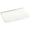 Gifi Plateau rectangulaire blanc en carton x3