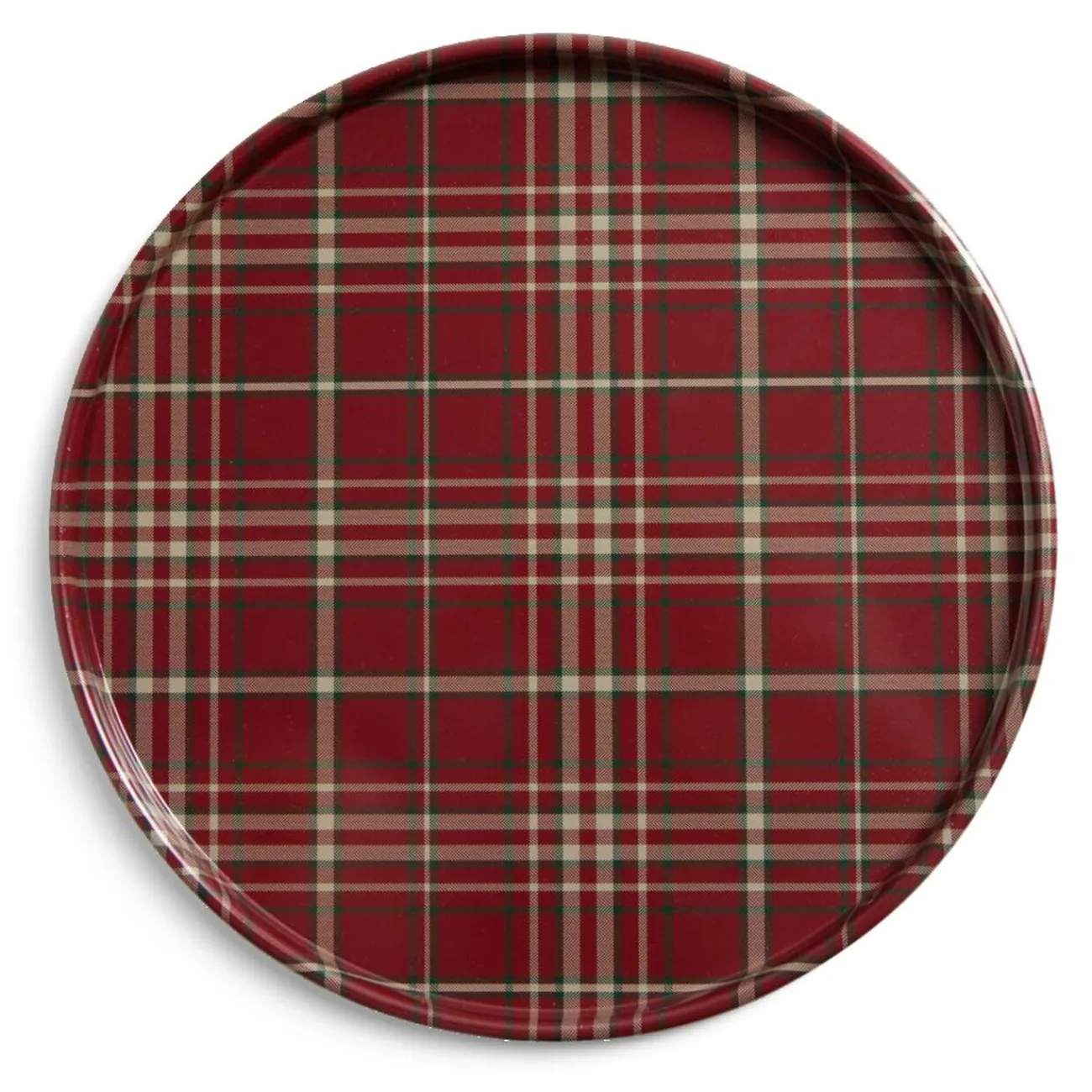 Gifi Plateau rond acier Ø23cm - 2 modèles