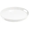 Gifi Plateau rond mélamine uni blanc