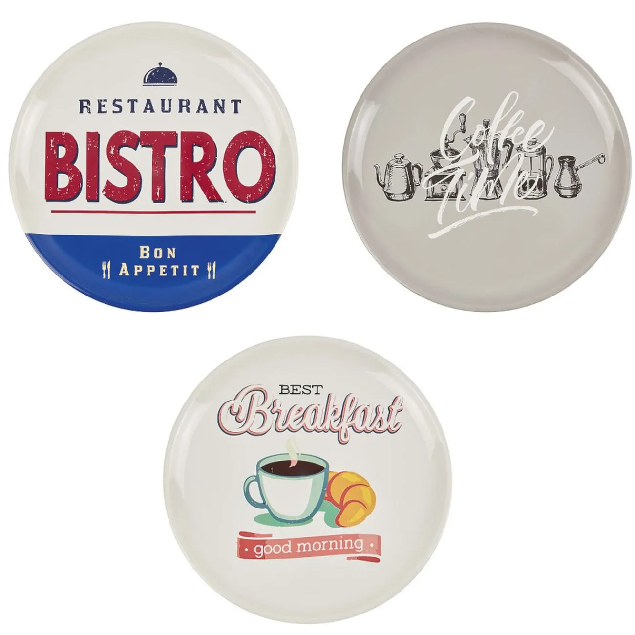 Gifi Plateau rond style vintage