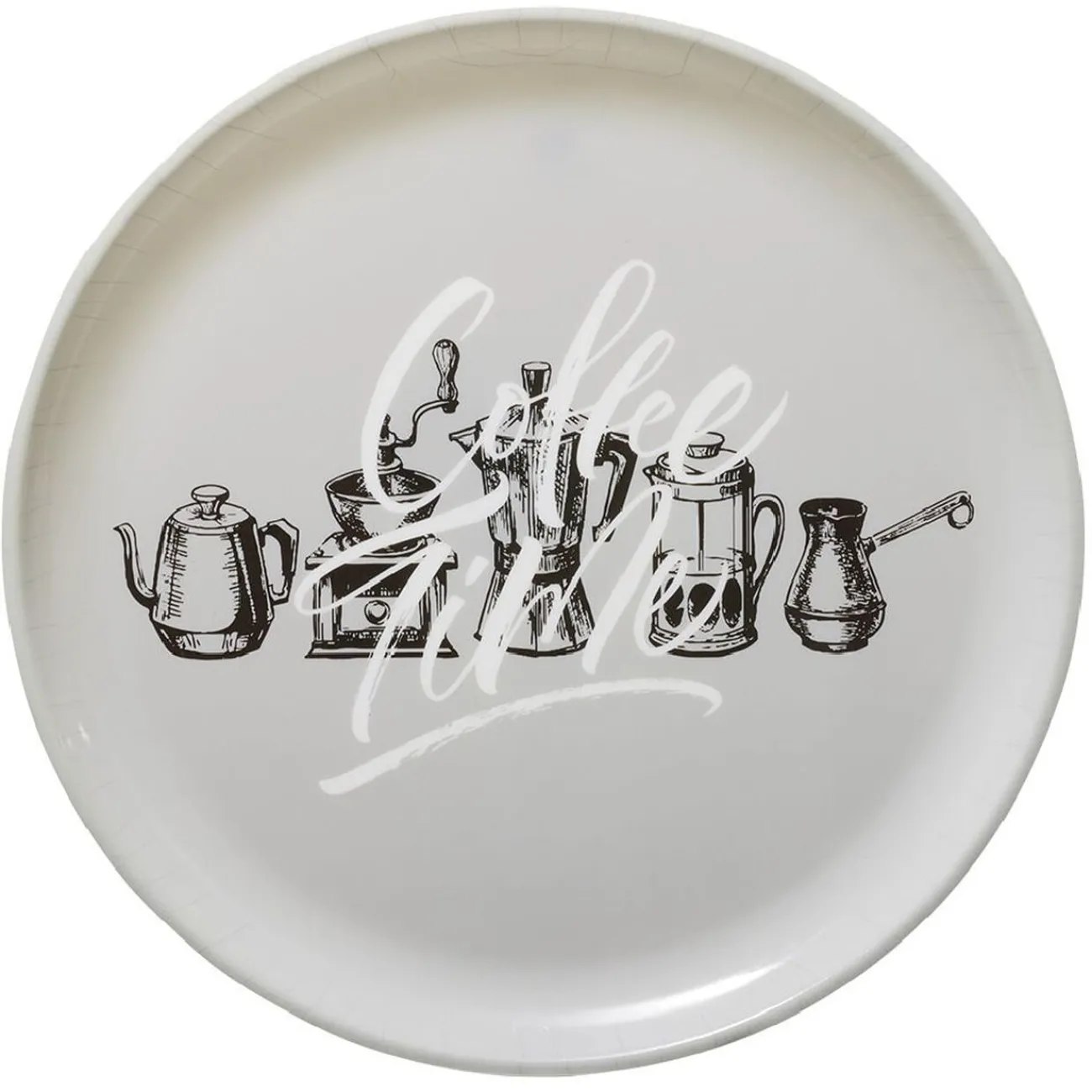 Gifi Plateau rond style vintage Ø34,5 cm