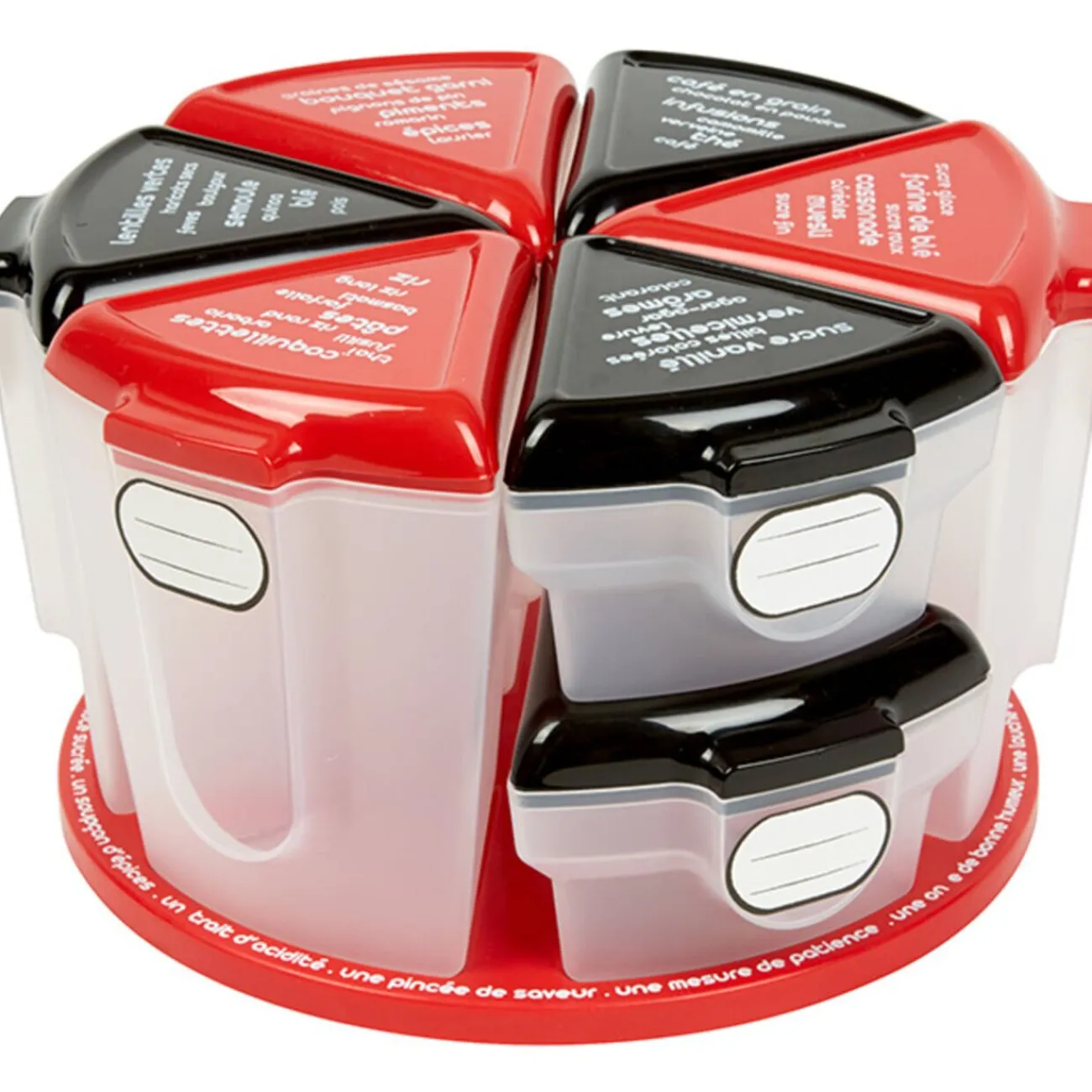 Gifi Plateau tournant aux 8 boîtes alimentaires