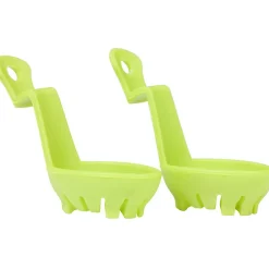 Gifi Pocheuse à oeufs verte silicone x2