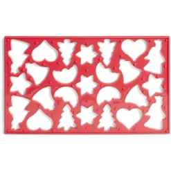 Gifi Pochoir à pâtisserie Noël 7 formes 22x37cm