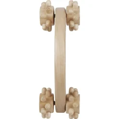 Gifi Bien-Être^Poignée de massage avec 4 roues crantées en bois