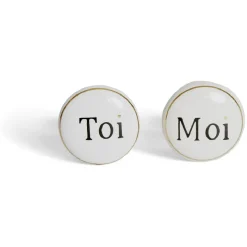 Gifi Quincaillerie^Poignée de meuble en céramique x2