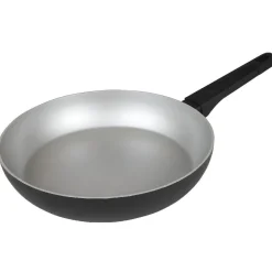 Gifi Poêle 28 cm aluminium gris anthracite finition argenté