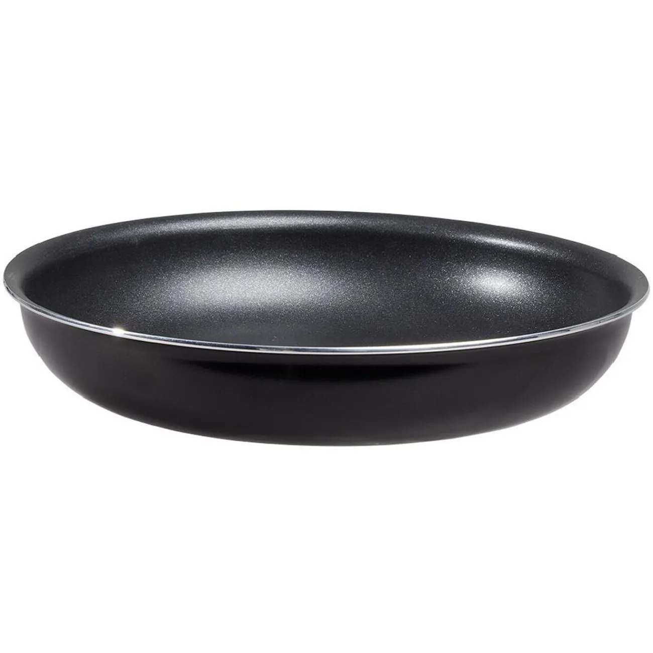 Gifi Poêle antiadhérente sans poignée noir Ø24cm