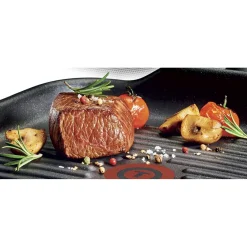 Gifi Poêle grill anti-adhésive Tefal Expertise 26x26 cm
