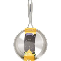 Gifi Poêle inox gris Ø20cm