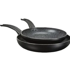Gifi Poêle noire à induction effet pierre x2