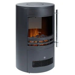 Gifi Chauffage^Poêle soufflant 2en1 Homday déco effet flamme