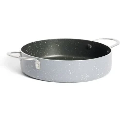 Gifi Poêle tous feux dont induction aluminium et inox noir Ø16cm