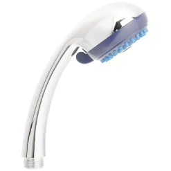 Gifi Equipement Douche^Pommeau de douche à 3 jets acier gris argenté