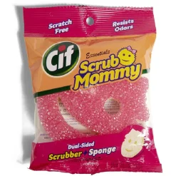 Gifi Nettoyage Et Entretien|Éponge Cif Scrub Mommy rose