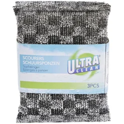 Gifi Nettoyage Et Entretien|Éponge grattoir gris x3