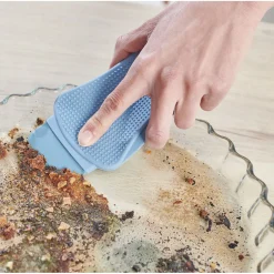 Gifi Nettoyage Et Entretien|Éponge silicone 3 en 1 raclette grattoir L. 16,5 cm