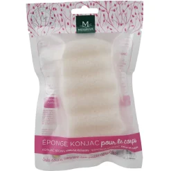 Gifi Beauté^Éponge végetal pour le corps Konjac de Messegué