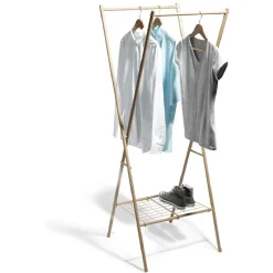 Gifi Rangement|Portant double imitation bois