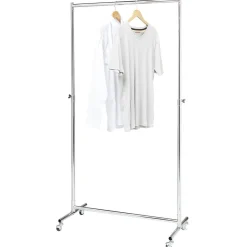 Gifi Rangement|Portant tube charge lourde gris