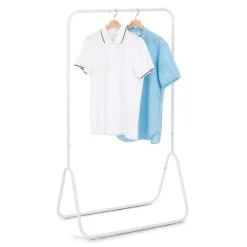 Gifi Rangement|Portant vêtement simple blanc