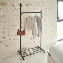 Gifi Rangement|Portant vêtements 3 en1