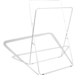 Gifi Rangement|Portant vêtements double blanc