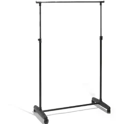 Gifi Rangement|Portant vêtements simple noir