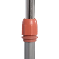 Gifi Rangement|Portant vêtements sur roulettes corail et gris