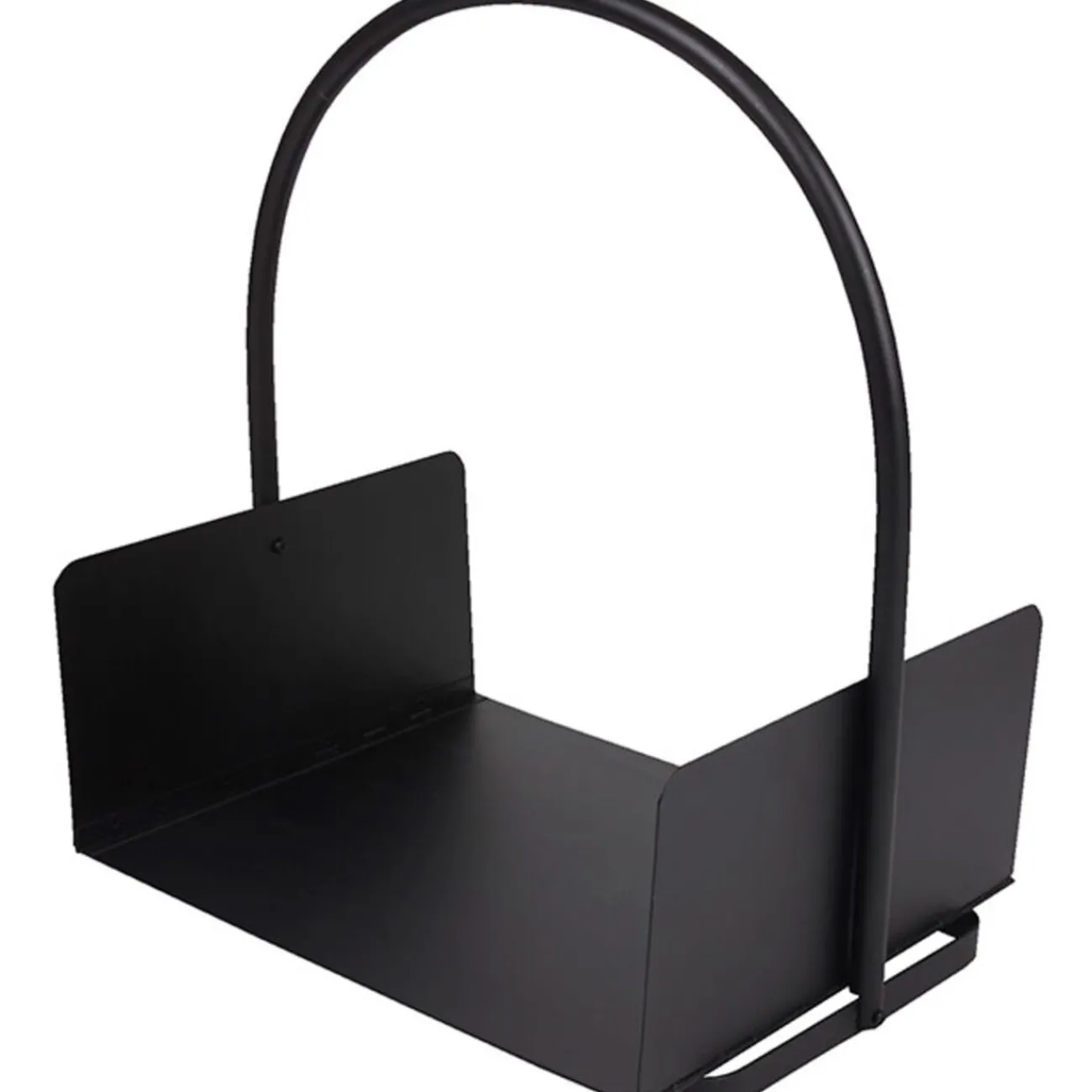 Gifi Chauffage^Porte bûches noir