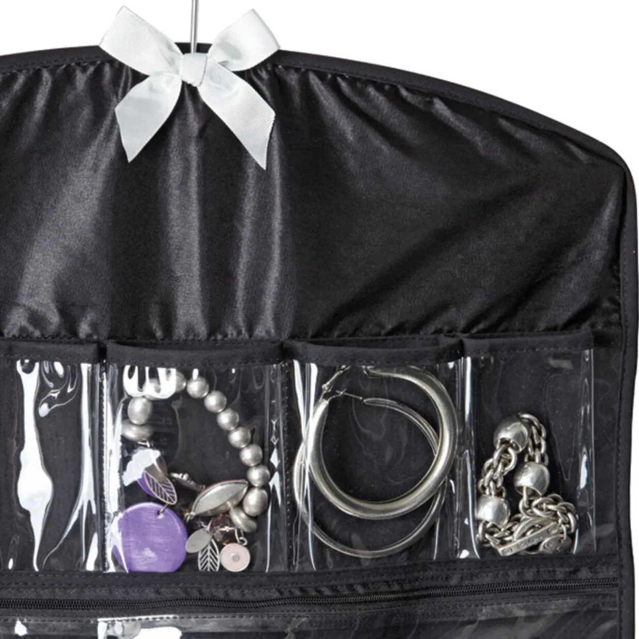 Gifi Aménagement Salle De Bain^Porte bijoux 14 pochettes